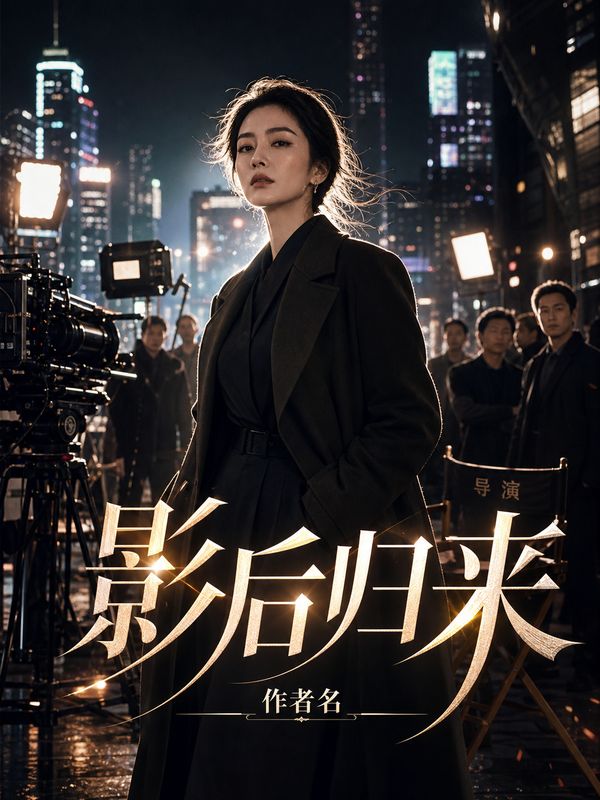 娱乐圈小说封面模板:影后归来