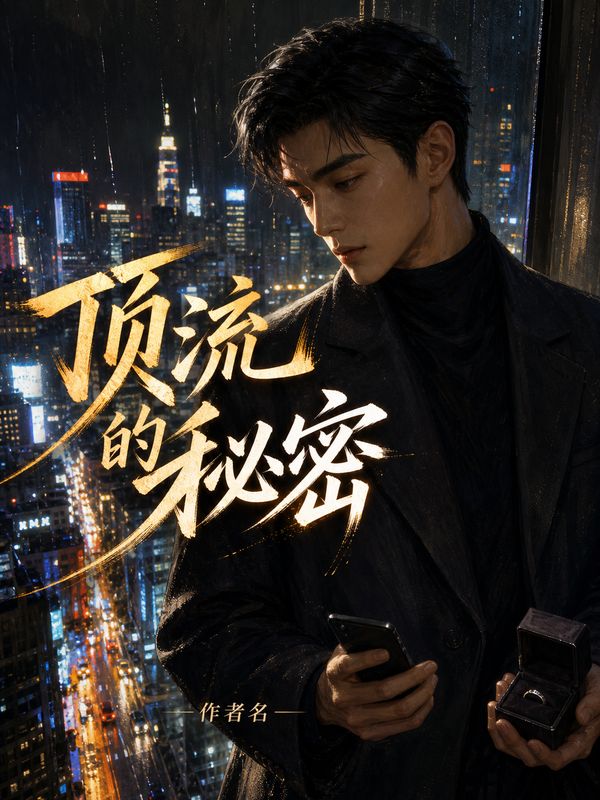 娱乐圈小说封面模板:顶流的秘密