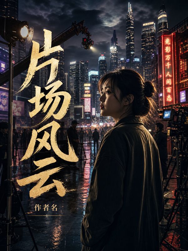 娱乐圈小说封面模板:片场风云