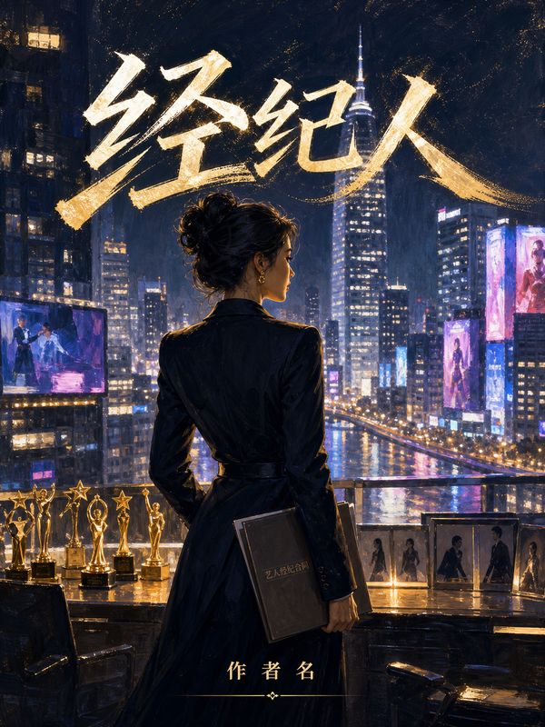 娱乐圈小说封面模板:经纪人