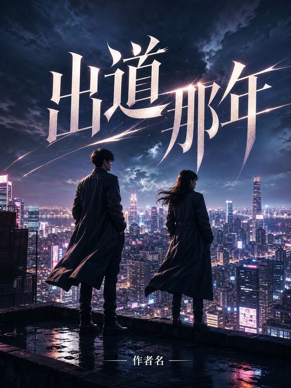 娱乐圈小说封面模板:出道那年