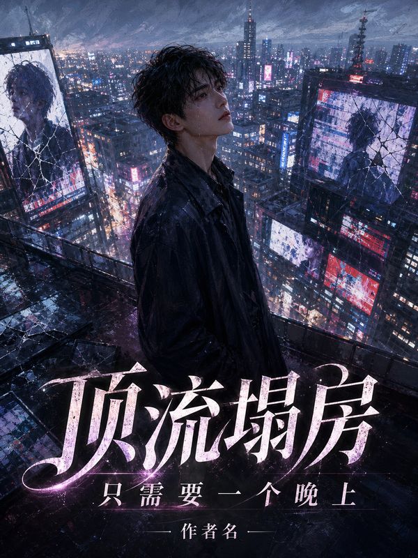 娱乐圈小说封面模板:顶流塌房