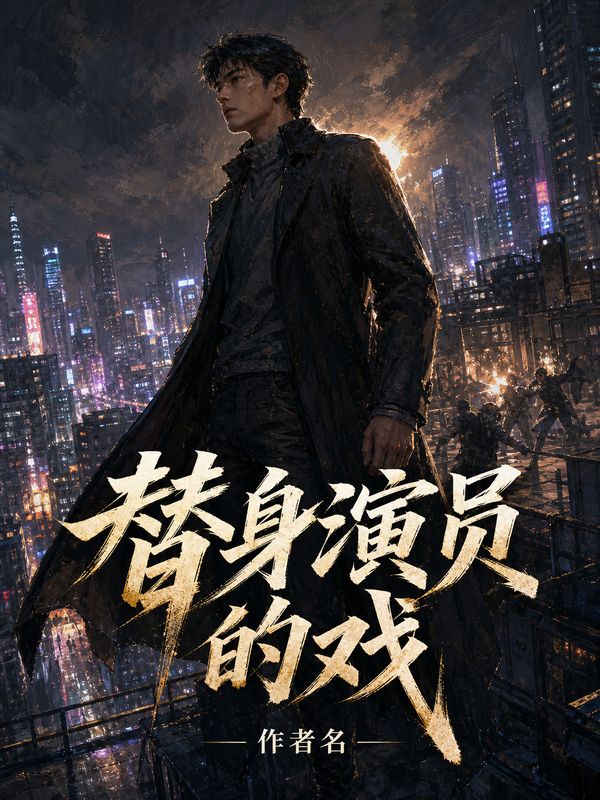 娱乐圈小说封面模板:替身演员的戏