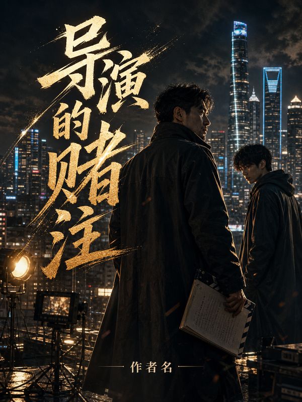 娱乐圈小说封面模板:导演的赌注