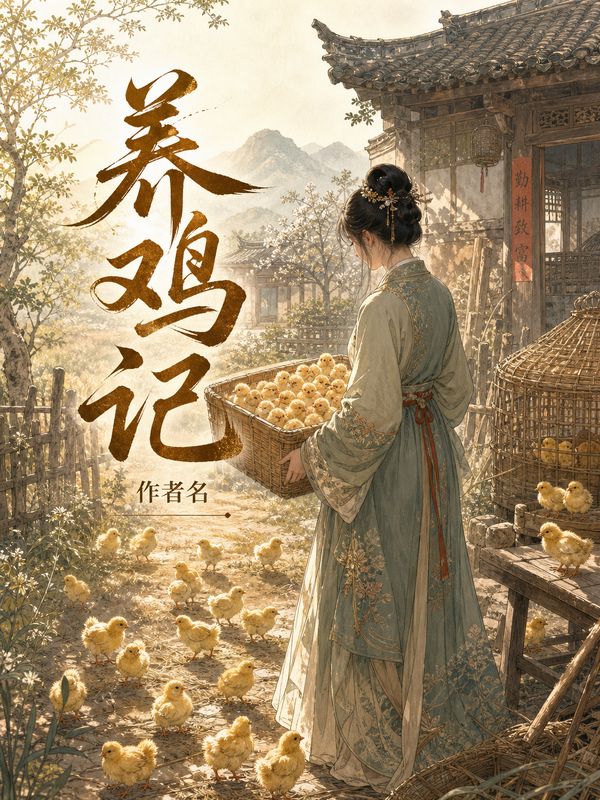 种田小说封面模板:养鸡记