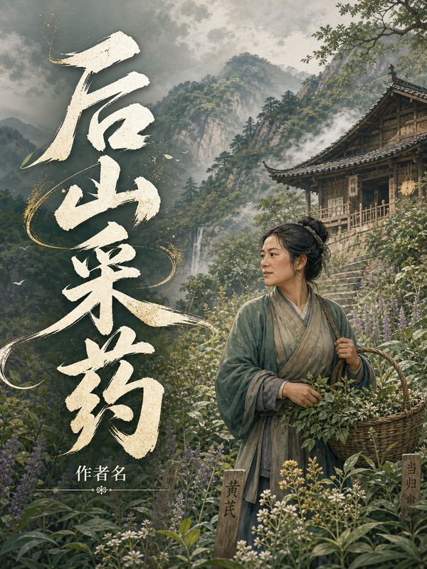 种田小说封面模板:后山采药