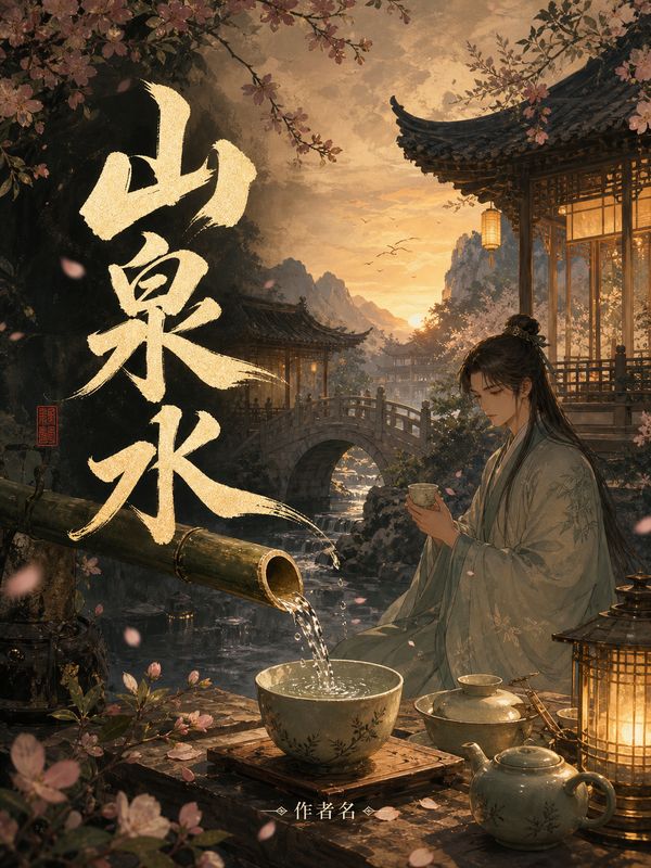 种田小说封面模板:山泉水